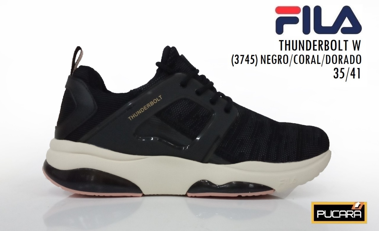 zapatillas fila negras mujer